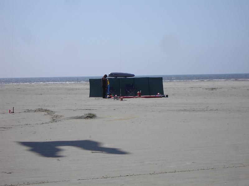 Dsc03170.jpg - Windschutz mit Jetbag :-) 
Detlefs neuer Windschutz hat sich gut bewährt.