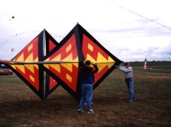 Drachenfest auf dem Flugplatz
